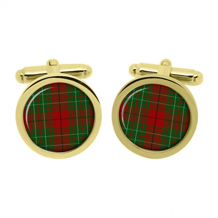 Cumming Scottish Tartan Cufflinks in Box