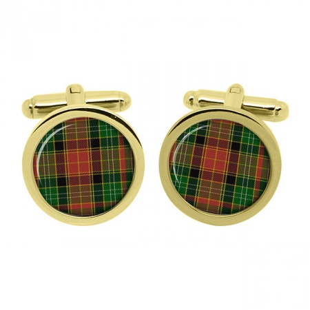 Dalrymple Scottish Tartan Cufflinks in Box