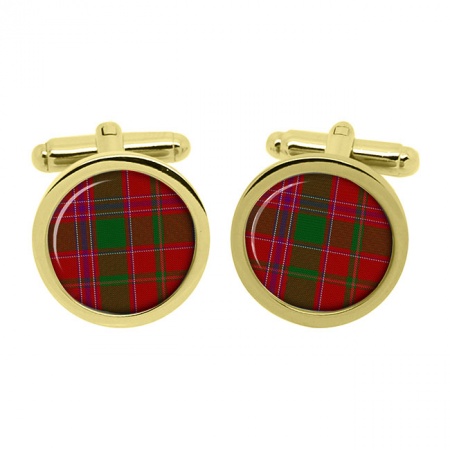 Dalziel Scottish Tartan Cufflinks in Box