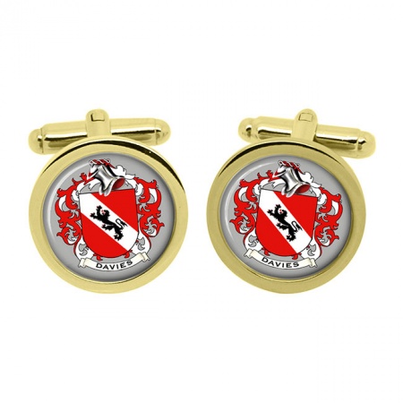 Davies (Wales) Coat of Arms Cufflinks