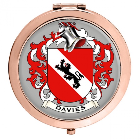 Davies (Wales) Coat of Arms Compact Mirror