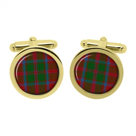 Drummond Scottish Tartan Cufflinks in Box