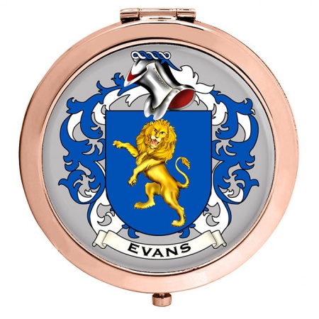Evans (Wales) Coat of Arms Compact Mirror