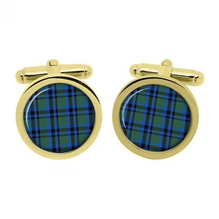 Falconer Scottish Tartan Cufflinks in Box