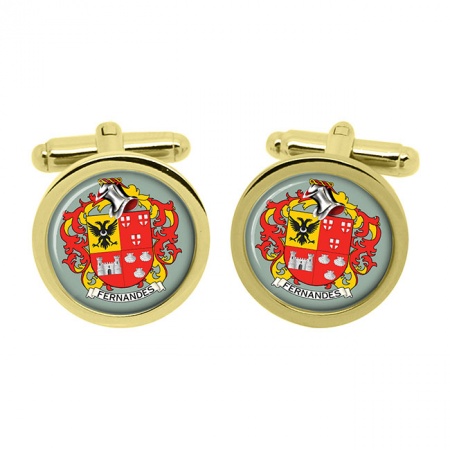 Fernandes (Portugal) Coat of Arms Cufflinks