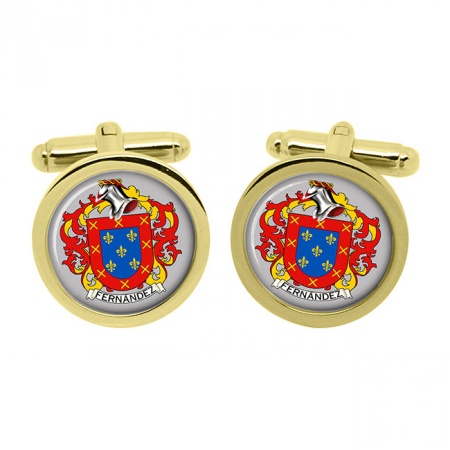 Fernandez (Spain) Coat of Arms Cufflinks