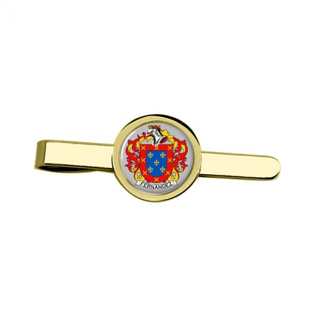 Fernandez (Spain) Coat of Arms Tie Clip