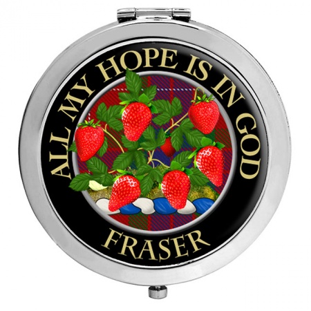 Fraser Scottish Clan Crest Compact Mirror