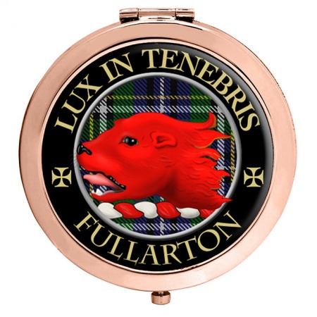 Fullarton Scottish Clan Crest Compact Mirror
