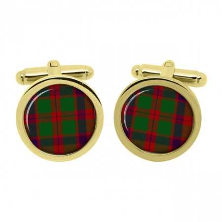 Geddes Scottish Tartan Cufflinks in Box