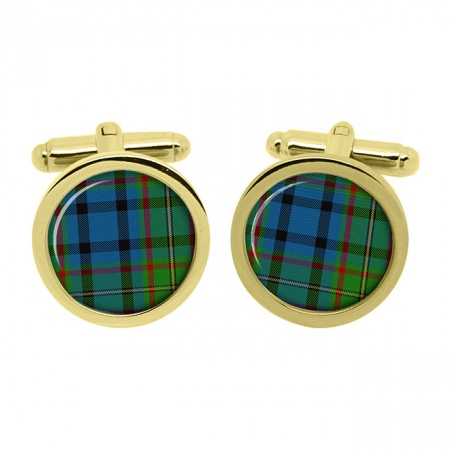 Gillies Scottish Tartan Cufflinks in Box