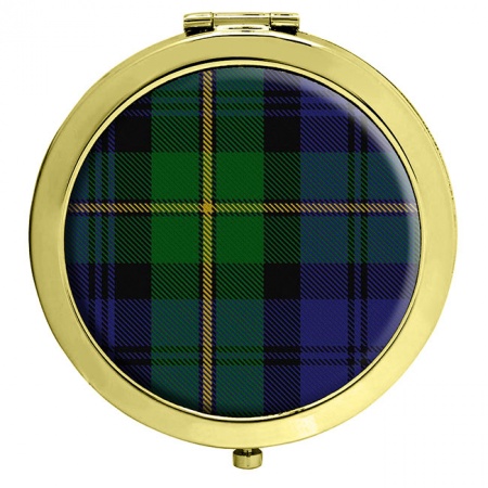 Gordon Scottish Tartan Compact Mirror