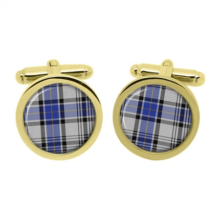 Hannay Scottish Tartan Cufflinks in Box