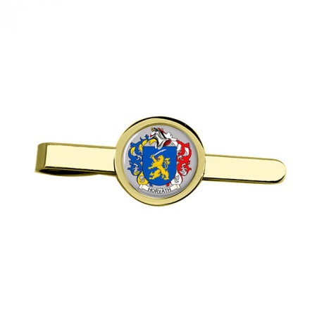 Horváth (Hungary) Coat of Arms Tie Clip
