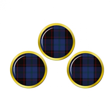 Hume Scottish Tartan Golf Ball Markers