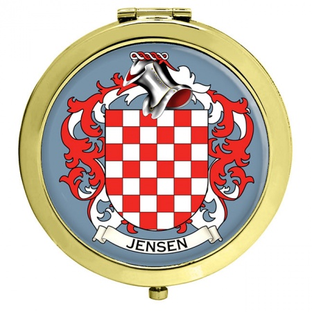 Jensen (Denmark) Coat of Arms Compact Mirror