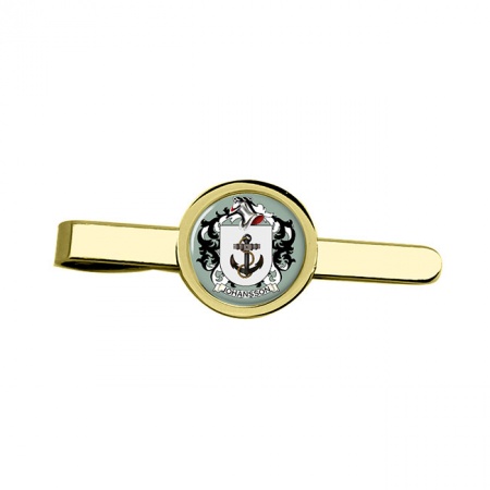 Johansson (Sweden) Coat of Arms Tie Clip