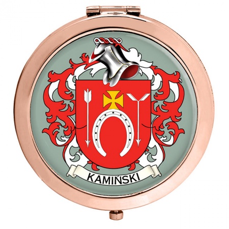 Kamiński (Poland) Coat of Arms Compact Mirror