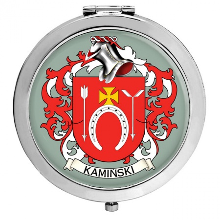 Kamiński (Poland) Coat of Arms Compact Mirror