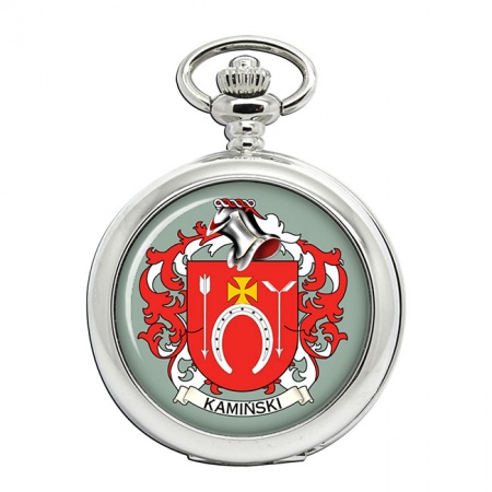 Kamiński (Poland) Coat of Arms Pocket Watch