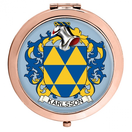 Karlsson (Sweden) Coat of Arms Compact Mirror