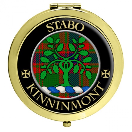 Kinninmont Scottish Clan Crest Compact Mirror