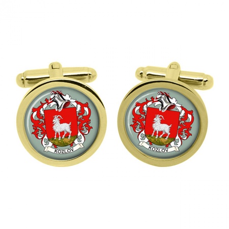 Kozlov (Russia) Coat of Arms Cufflinks