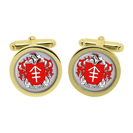 Kozłowski (Poland) Coat of Arms Cufflinks