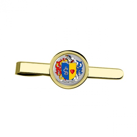 Kuznetsova (Russia) Coat of Arms Tie Clip