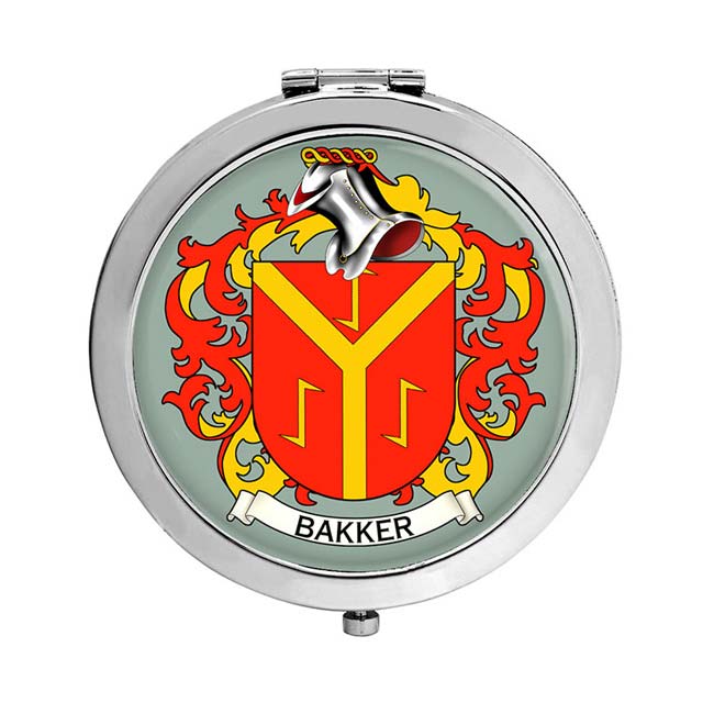 Bakker (Netherlands) Coat of Arms Compact Mirror