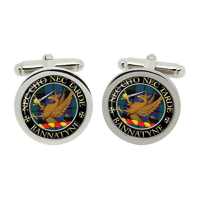 Bannatyne Scottish Clan Crest Cufflinks