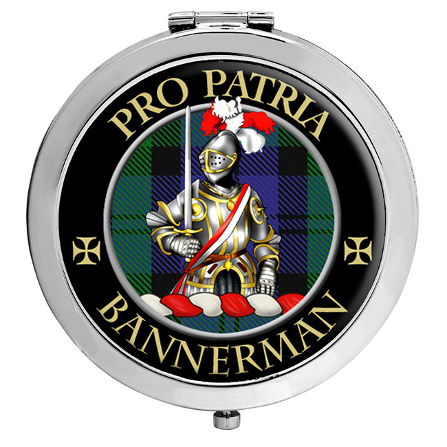 Bannerman Scottish Clan Crest Compact Mirror