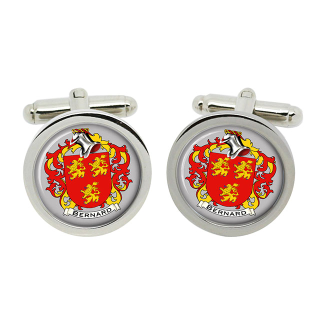 Bernard (France) Coat of Arms Cufflinks