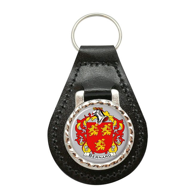 Bernard (France) Coat of Arms Key Fob