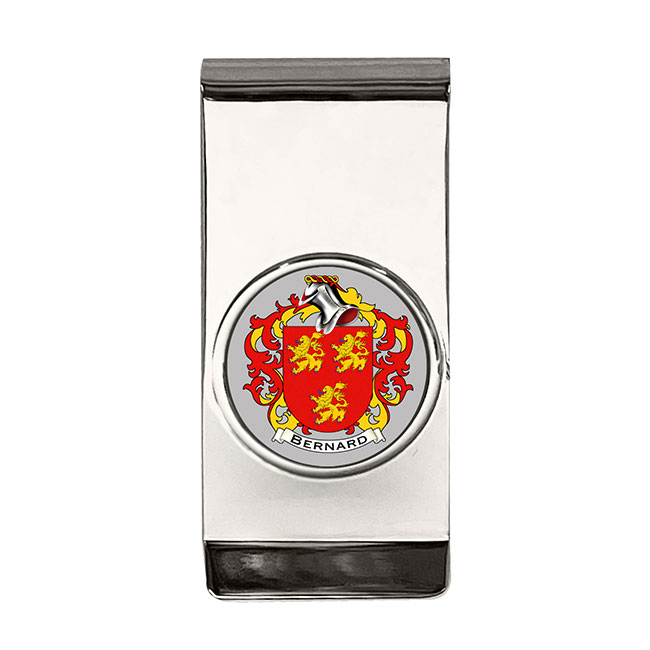 Bernard (France) Coat of Arms Money Clip