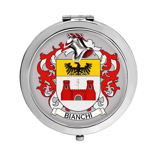 Bianchi (Italy) Coat of Arms Compact Mirror