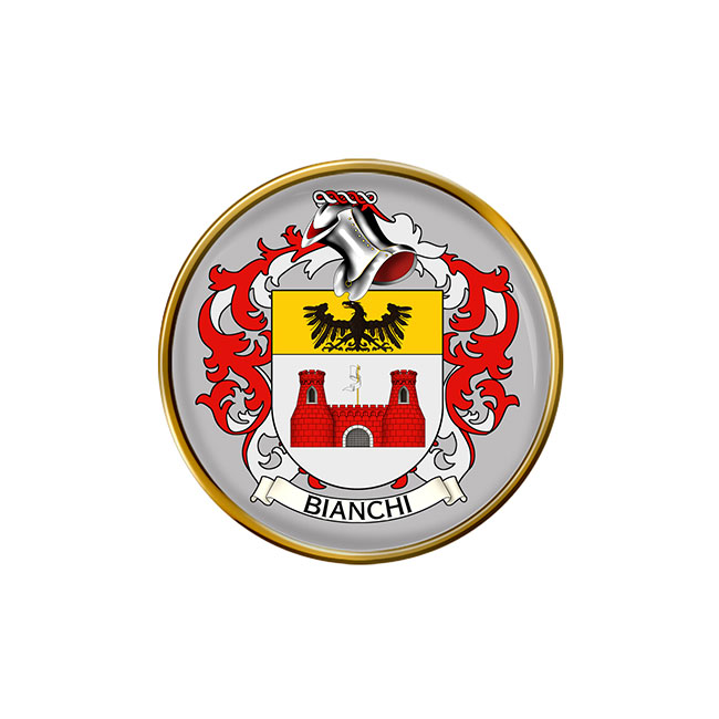 Bianchi (Italy) Coat of Arms Pin Badge