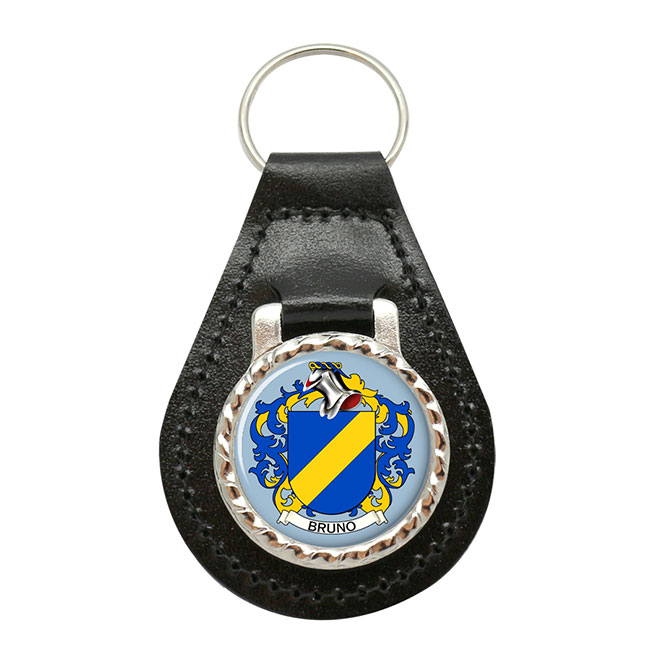 Bruno (Italy) Coat of Arms Key Fob