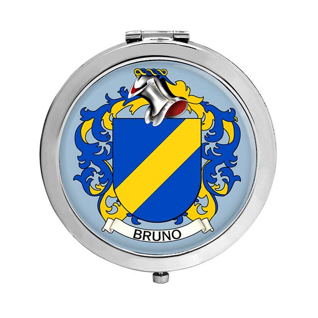 Bruno (Italy) Coat of Arms Compact Mirror