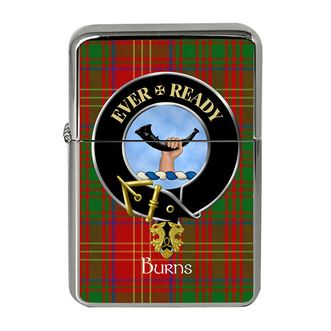Burns Scottish Clan Crest Flip Top Lighter