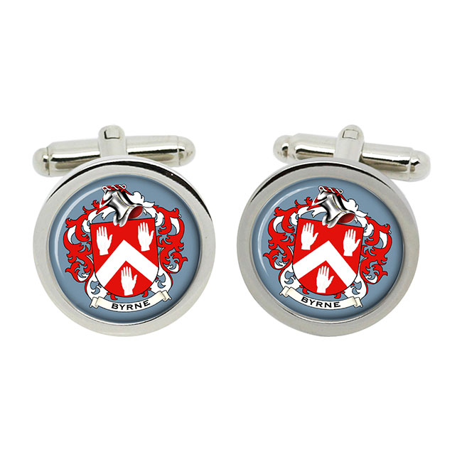 Byrne (Ireland) Coat of Arms Cufflinks