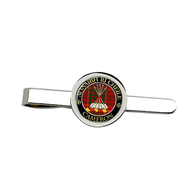 Cameron Modern Scottish Clan Crest Tie Clip