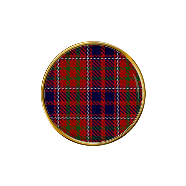 Cameron of Locheil Scottish Tartan Pin Badge