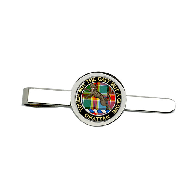 Chattan Scottish Clan Crest Tie Clip