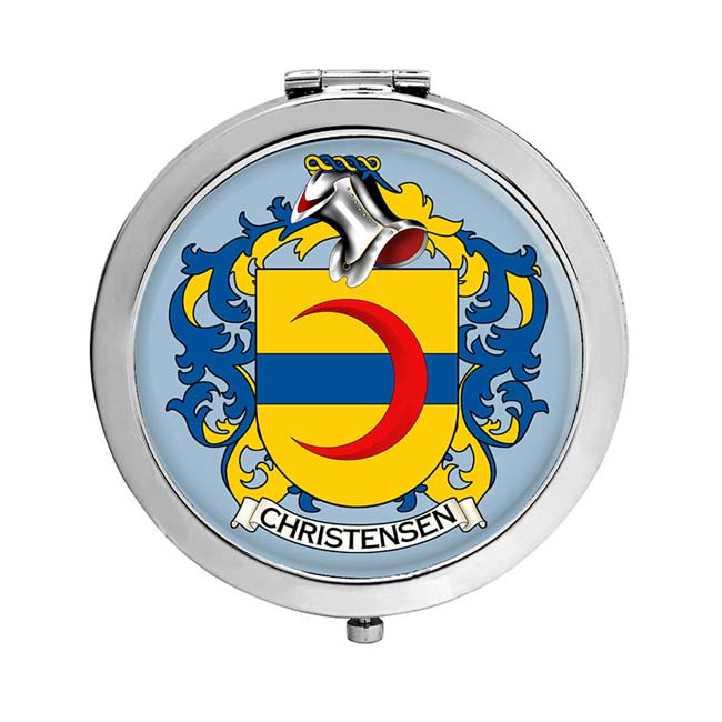 Christensen (Denmark) Coat of Arms Compact Mirror