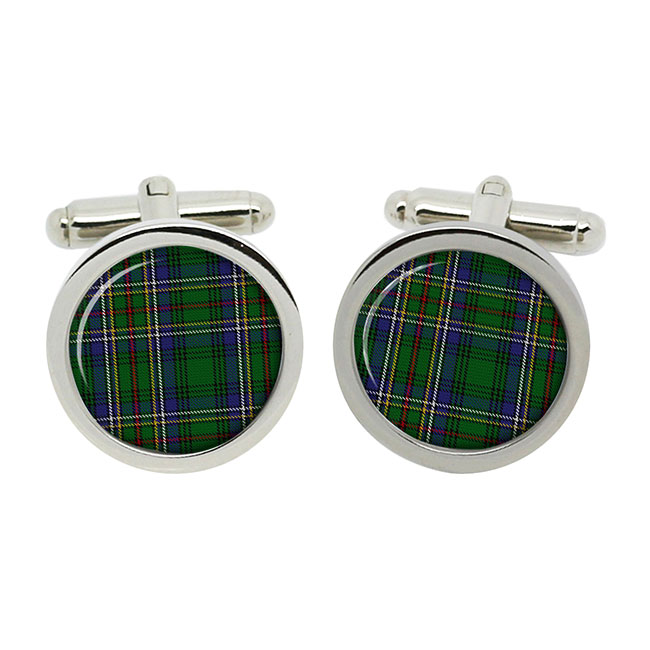 Cockburn Scottish Tartan Cufflinks in Box