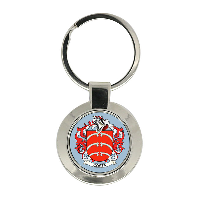 Costa (Portugal) Coat of Arms Key Ring