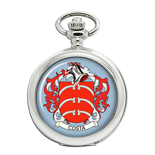 Costa (Portugal) Coat of Arms Pocket Watch