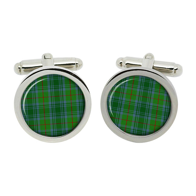 Cranston Scottish Tartan Cufflinks in Box