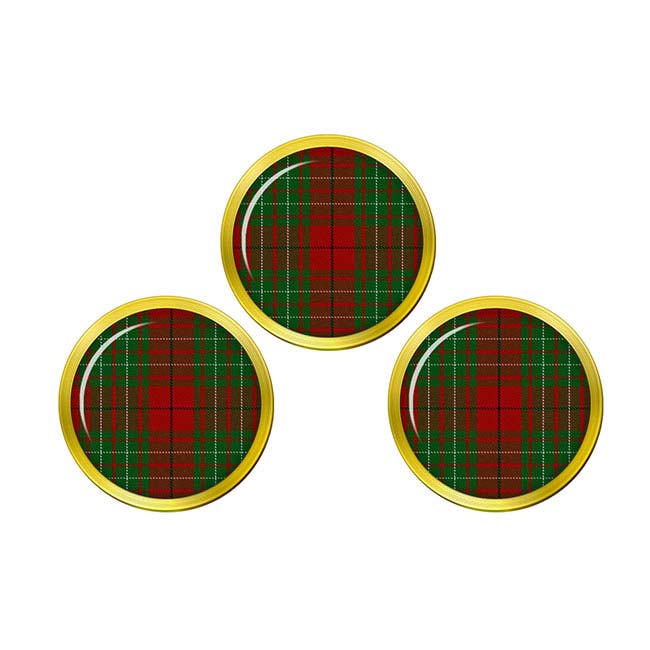 Cumming Scottish Tartan Golf Ball Markers